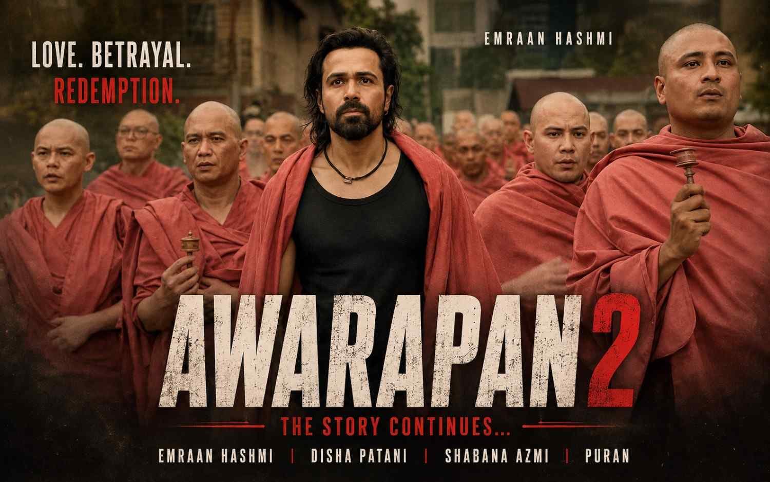 Awarapan 2: | Bollywood Movie | Emraan | Disha | Shabana | Puran