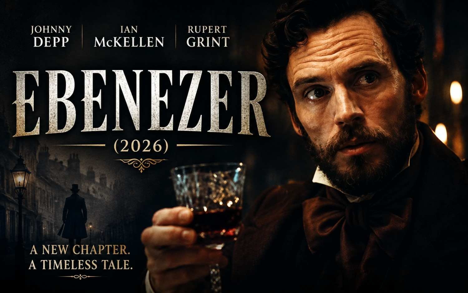 Ebenezer (2026) | Johnny Depp | Ian McKellen | Rupert Grint