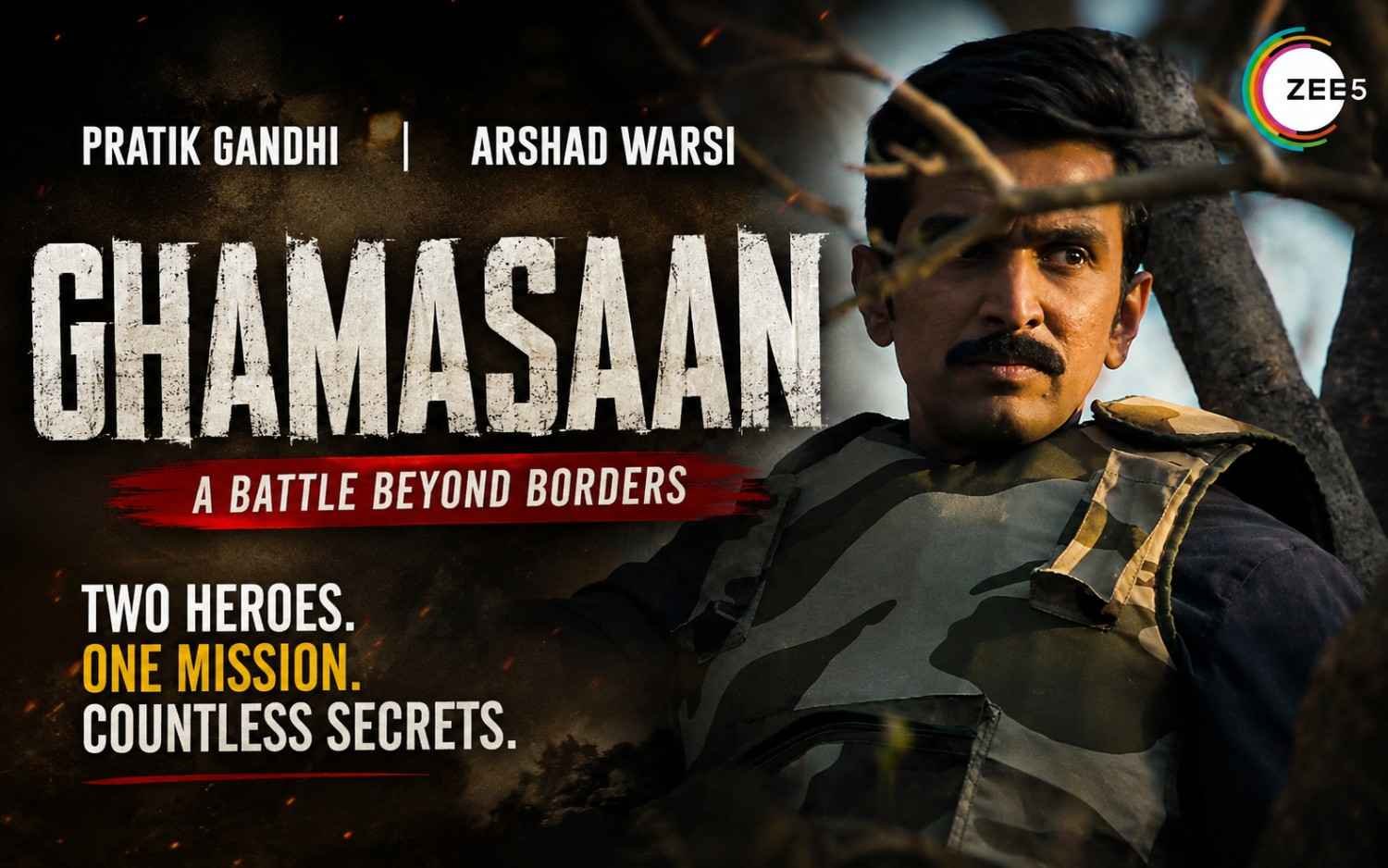 Ghamasaan (Zee5) Pratik Gandhi | Arshad Warsi