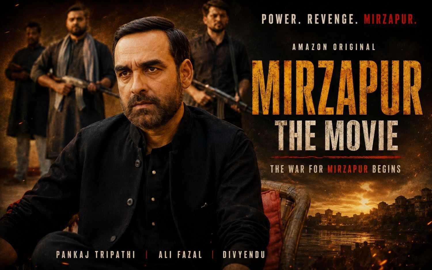 Mirzapur The Movie | Ali Fazal | Pankaj Tripathi | Divyenndu