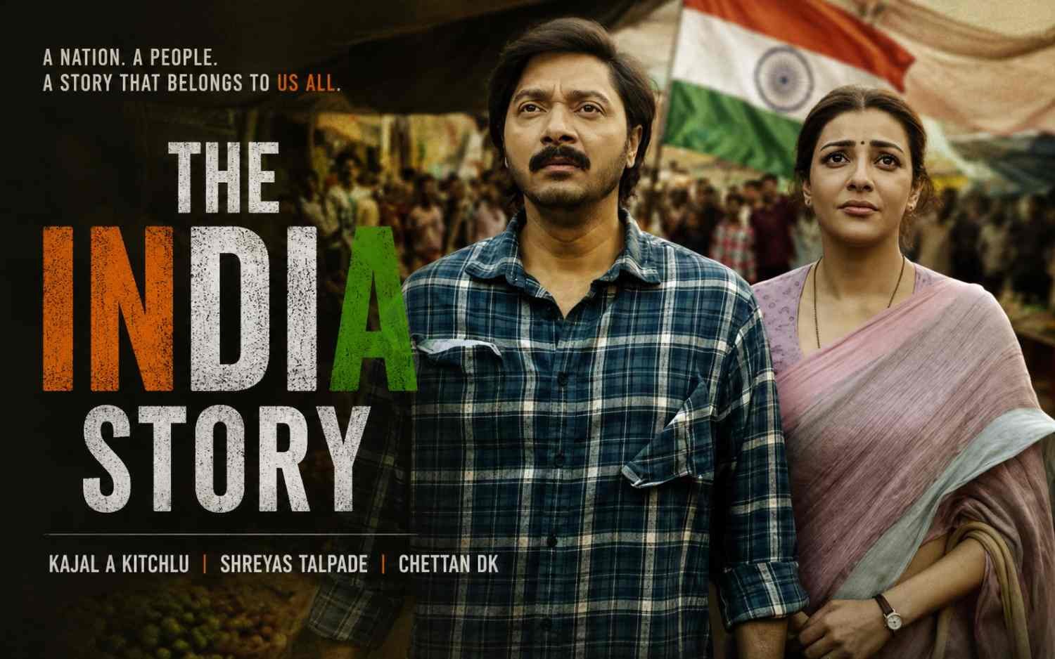 The India Story (Movie) Kajal A Kitchlu | Shreyas Talpade | Chettan DK