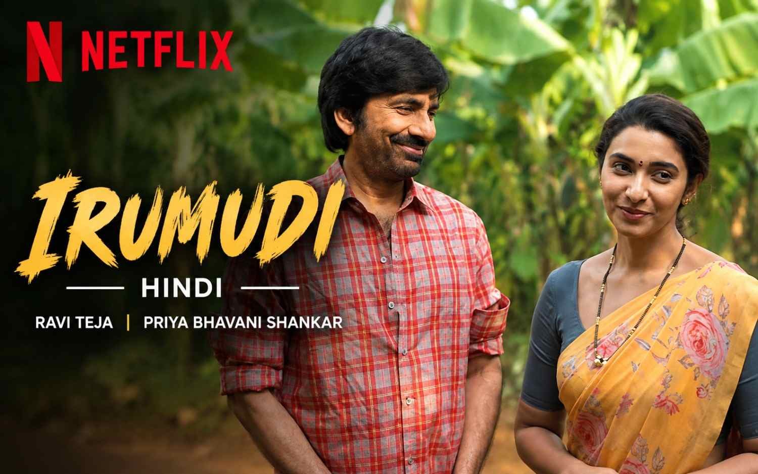 Irumudi – Hindi Netflix | Ravi Teja | Priya Bhavani Shankar