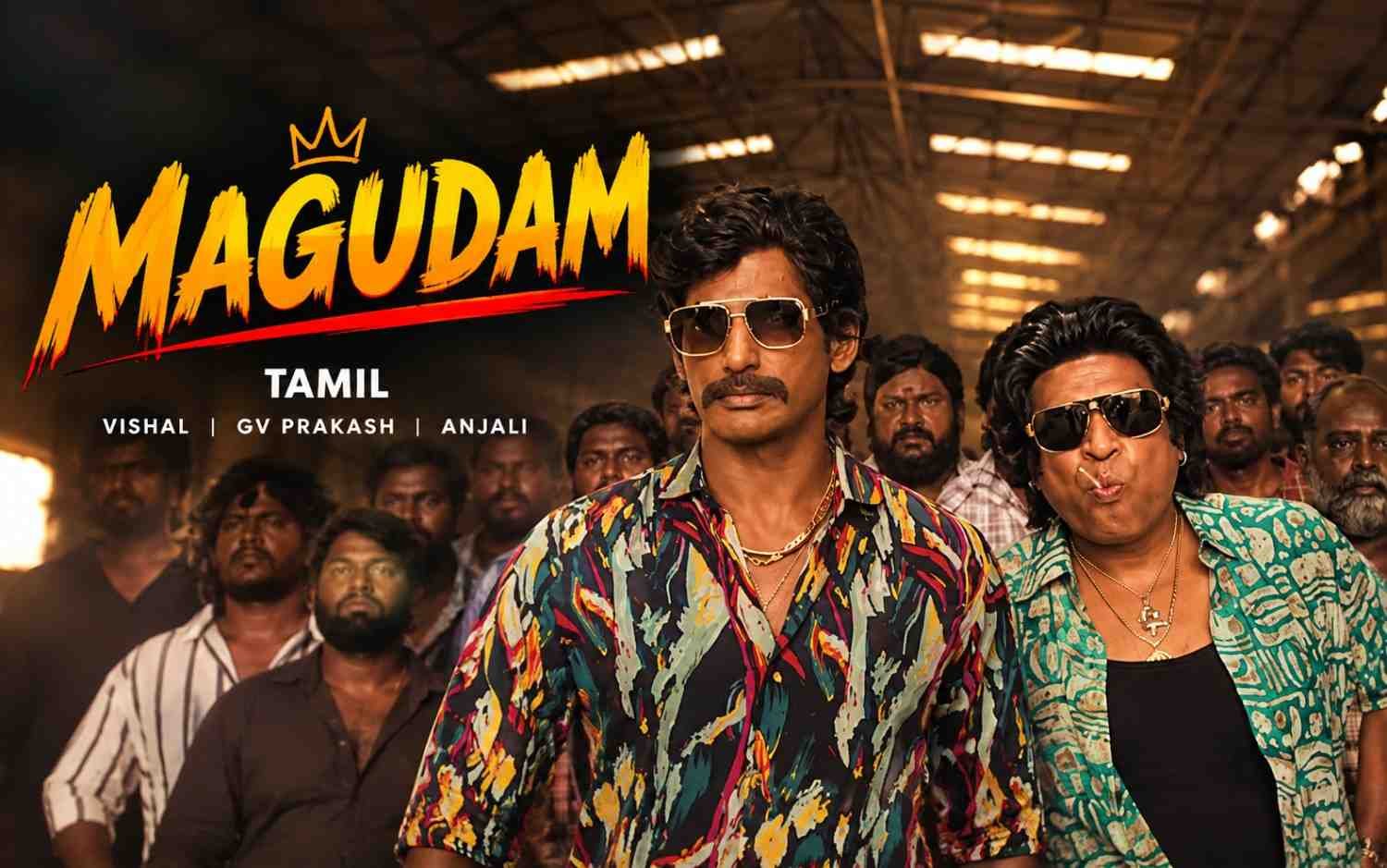 Magudam (Tamil) Movie | Vishal | GV Prakash | Anjali